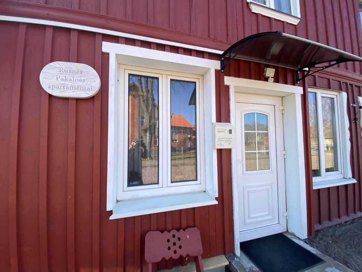 Rusnes Pakalnes Apartamentai Eksteriør bilde